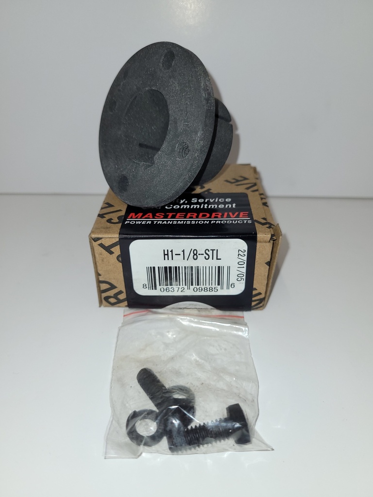 H 1-1/8   Double split taper bushing