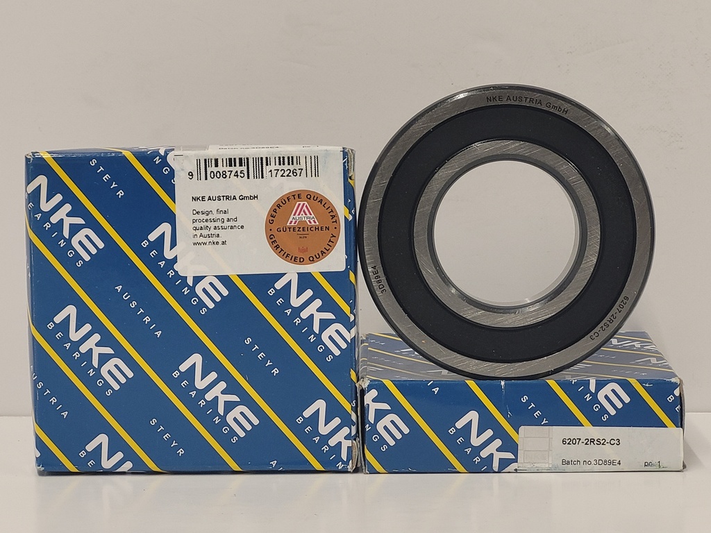 6207 2RS2 C3 NKE