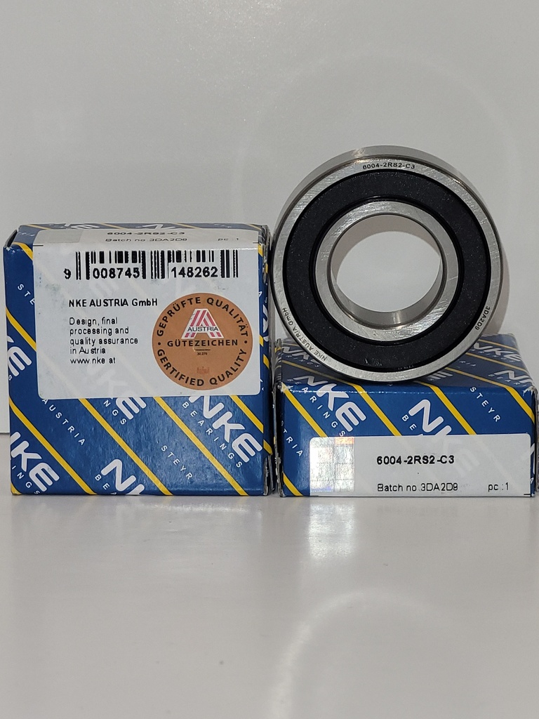 6004 2RS2 C3 NKE
