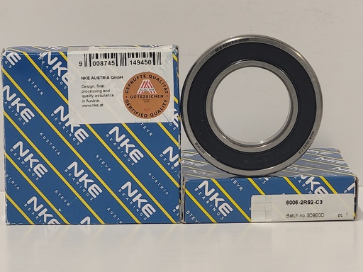 6006 2RS2 C3 NKE