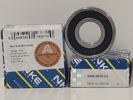 6202 2RS2 C3 NKE