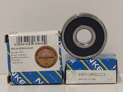 6301 2RS2 C3 NKE